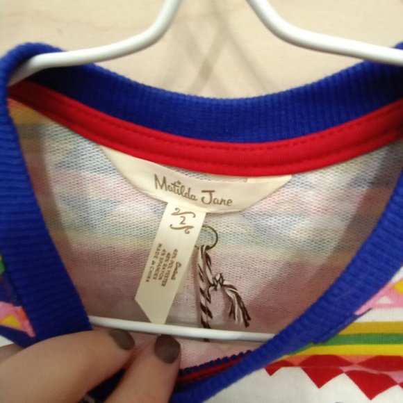 New Matilda Jane Snowflake Shirt. Size 2T. With Tags - Picture 5 of 6